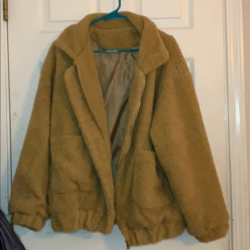 Oversized Sherpa Jacket
